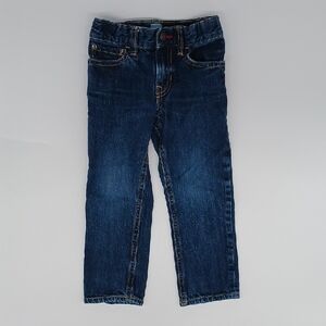 Baby GAP Dark Wash Jeans With Snap (Size 3 Years)